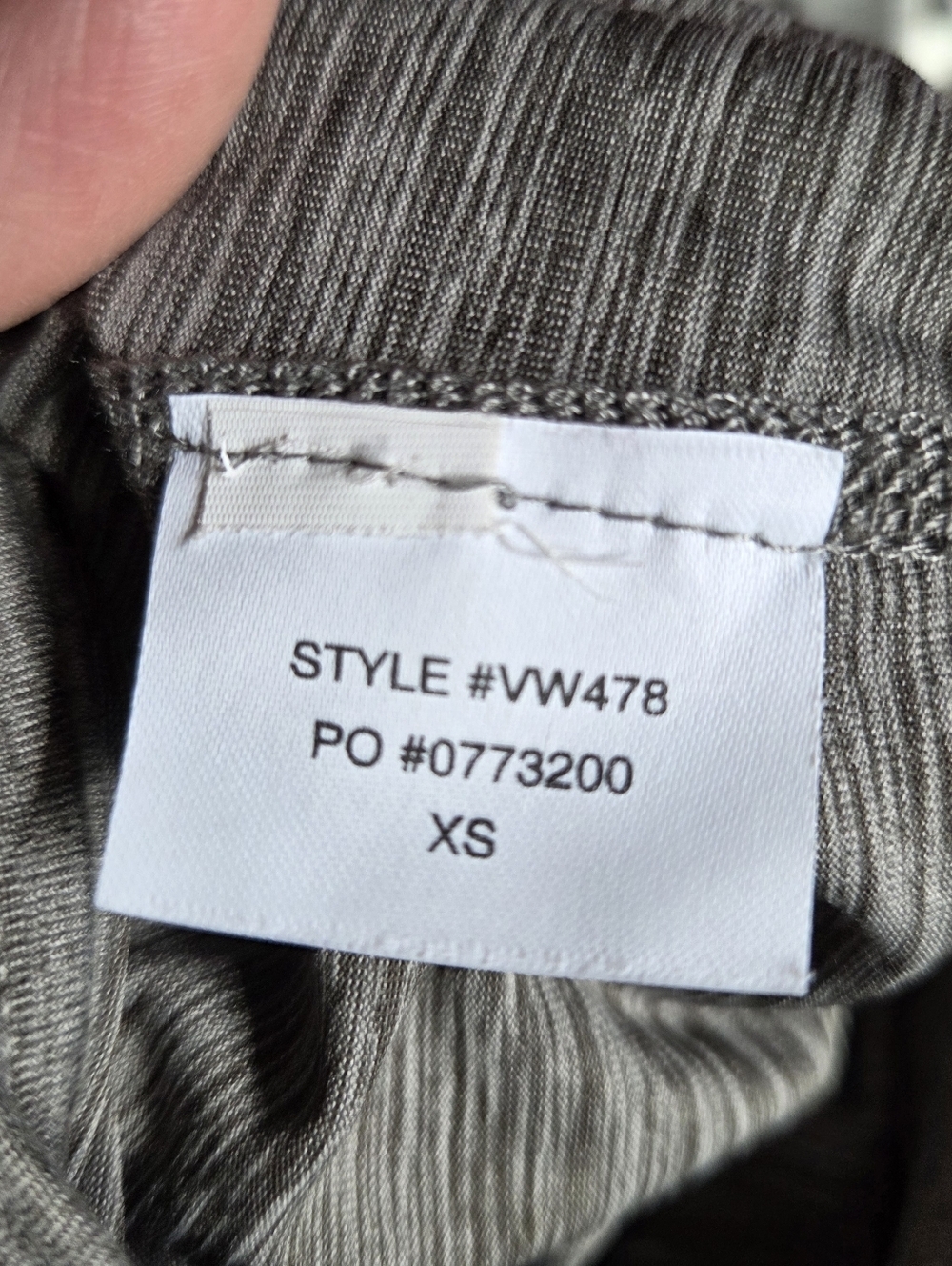 VUORI Lux Henley Jumpsuit Grey Extra Small - Picture 8 of 8